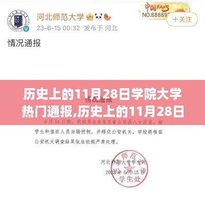 历史上的11月28日学院大学重大通报揭秘