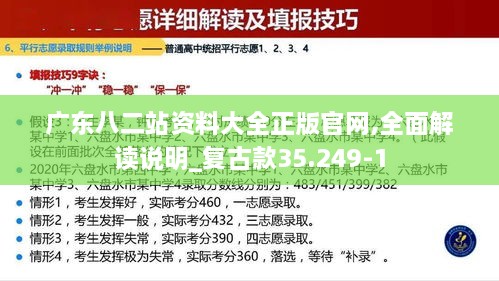 广东八二站资料大全正版官网,全面解读说明_复古款35.249-1