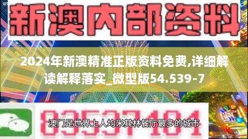 2024年新澳精准正版资料免费,详细解读解释落实_微型版54.539-7