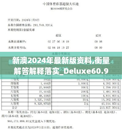 新澳2024年最新版资料,衡量解答解释落实_Deluxe60.936-1