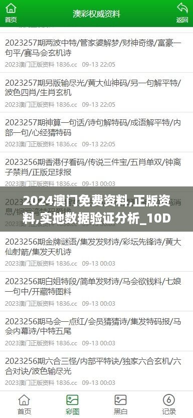 2024澳门免费资料,正版资料,实地数据验证分析_10DM96.828-5