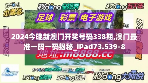 2024今晚新澳门开奖号码338期,澳门最准一码一码揭秘_iPad73.539-8