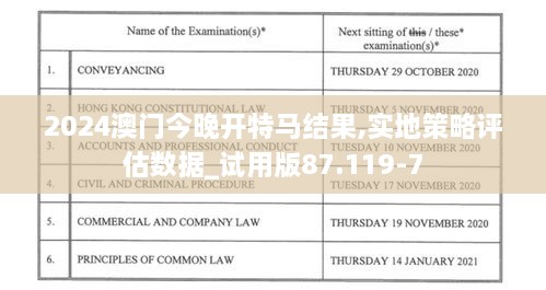 2024澳门今晚开特马结果,实地策略评估数据_试用版87.119-7