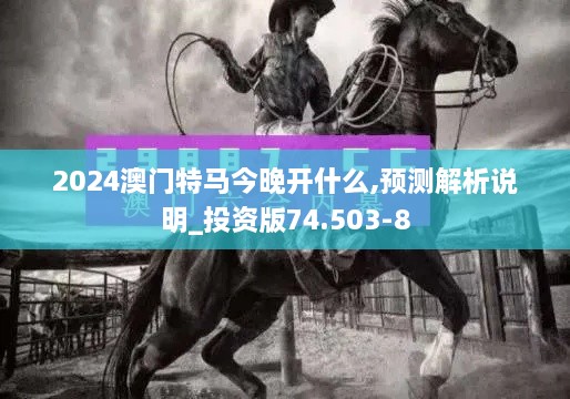 2024澳门特马今晚开什么,预测解析说明_投资版74.503-8