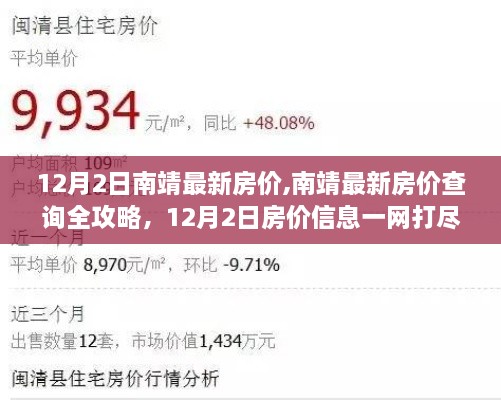 南靖最新房价全攻略，12月2日房价信息一网打尽，适合初学者与进阶用户