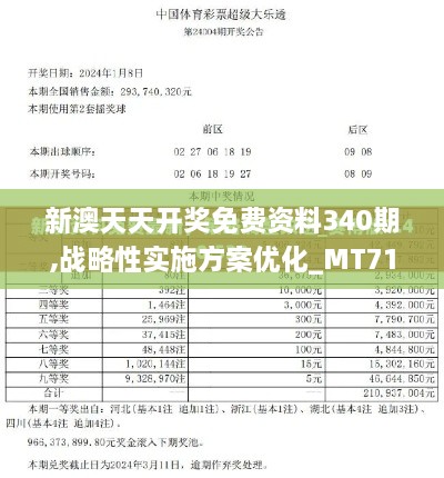 新澳天天开奖免费资料340期,战略性实施方案优化_MT71.182-6