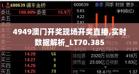 4949澳门开奖现场开奖直播,实时数据解析_LT70.385