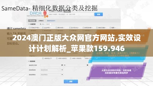 2024澳门正版大众网官方网站,实效设计计划解析_苹果款159.946