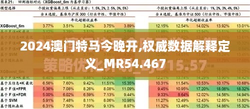 2024澳门特马今晚开,权威数据解释定义_MR54.467