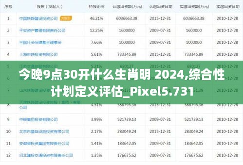 今晚9点30开什么生肖明 2024,综合性计划定义评估_Pixel5.731