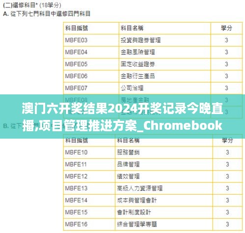 澳门六开奖结果2024开奖记录今晚直播,项目管理推进方案_Chromebook62.471