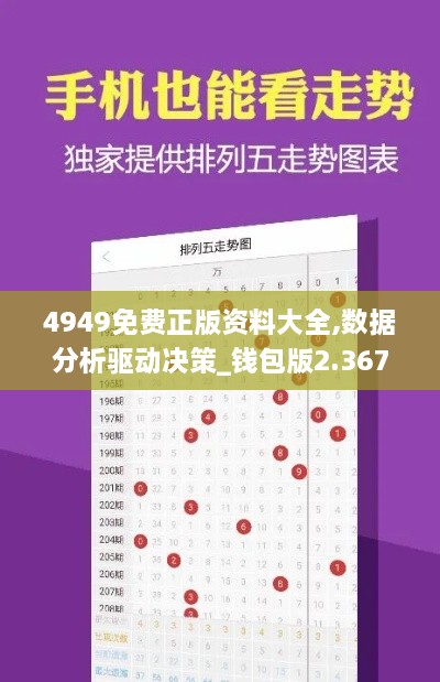 4949免费正版资料大全,数据分析驱动决策_钱包版2.367