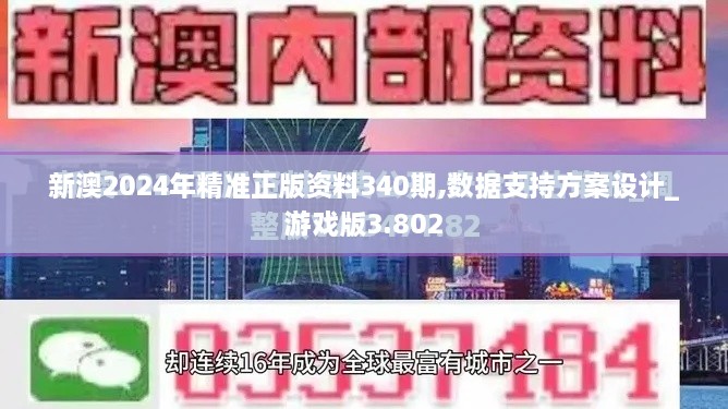 新澳2024年精准正版资料340期,数据支持方案设计_游戏版3.802