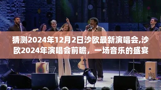 沙欧2024年演唱会前瞻，音乐的盛宴即将开启