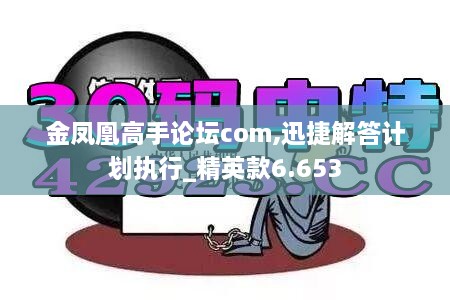 金凤凰高手论坛com,迅捷解答计划执行_精英款6.653