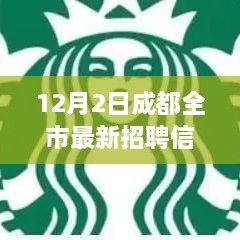 12月2日成都全市最新招聘信息大揭秘，优质职位等你来挑战！