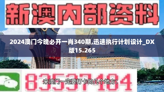 2024澳门今晚必开一肖340期,迅速执行计划设计_DX版15.265