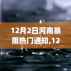 河南暴雨热门通知全面评测与介绍（最新更新）