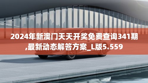 2024年新澳门天天开奖免费查询341期,最新动态解答方案_L版5.559