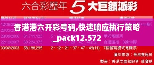 香港港六开彩号码,快速响应执行策略_pack12.572