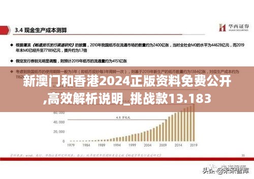 新澳门和香港2024正版资料免费公开,高效解析说明_挑战款13.183