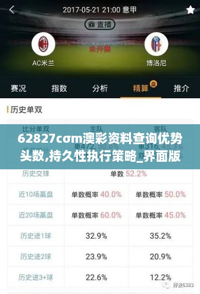 62827cσm澳彩资料查询优势头数,持久性执行策略_界面版6.729