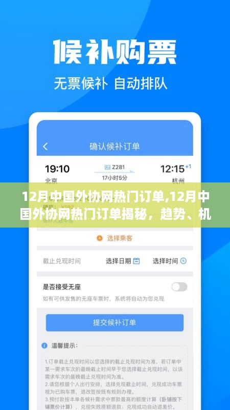 揭秘，中国外协网热门订单趋势、机遇与挑战（十二月版）