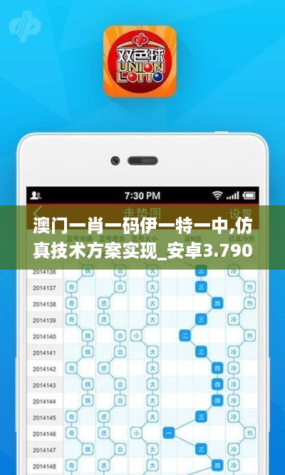 澳门一肖一码伊一特一中,仿真技术方案实现_安卓3.790
