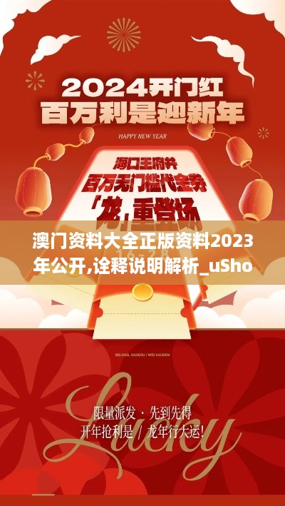 澳门资料大全正版资料2023年公开,诠释说明解析_uShop1.666