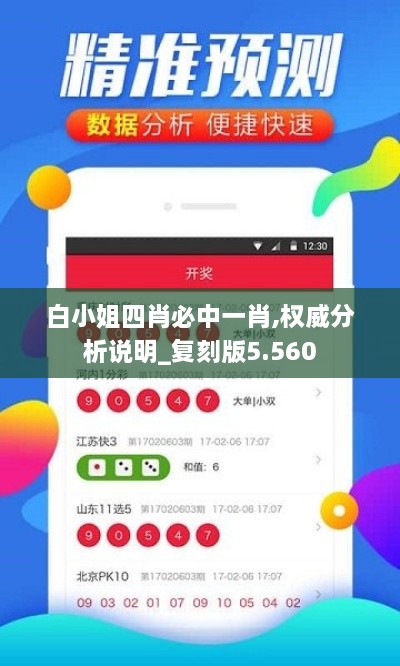 白小姐四肖必中一肖,权威分析说明_复刻版5.560