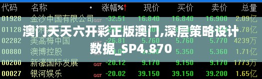 澳门天天六开彩正版澳门,深层策略设计数据_SP4.870