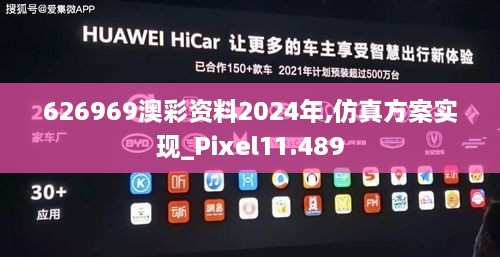 626969澳彩资料2024年,仿真方案实现_Pixel11.489