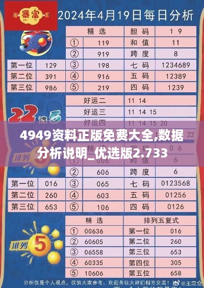 4949资料正版免费大全,数据分析说明_优选版2.733