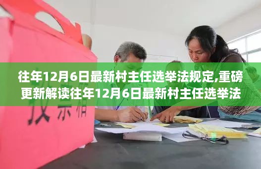 解读最新村主任选举法规定，流程、要点与权益保障详解，12月6日重磅更新通知