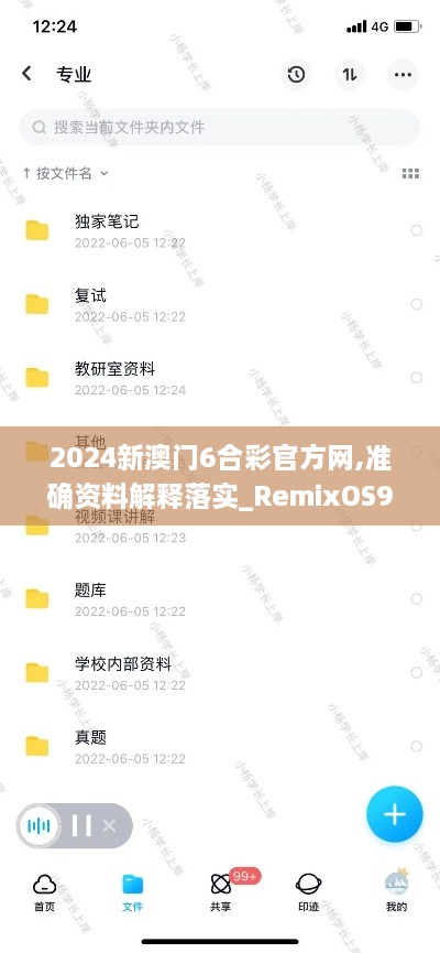 2024新澳门6合彩官方网,准确资料解释落实_RemixOS9.849