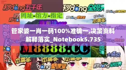 管家婆一肖一码100%准确一,决策资料解释落实_Notebook5.735