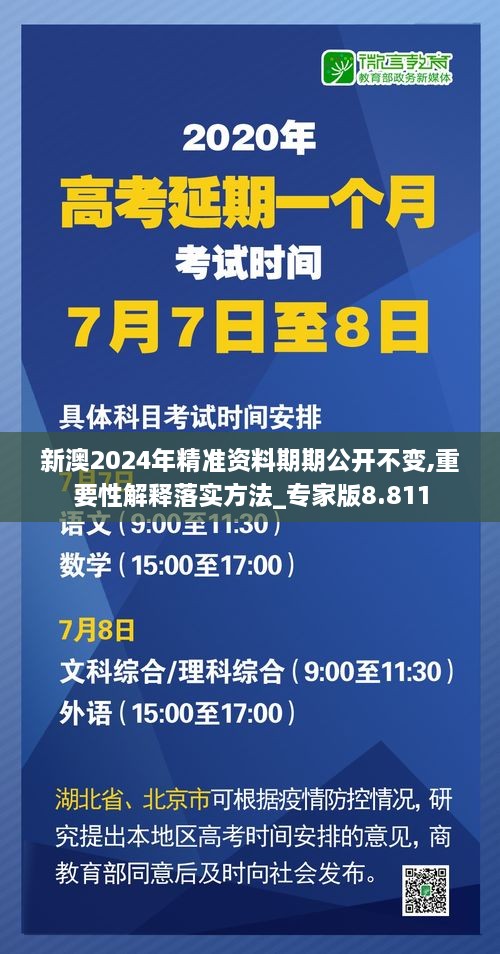 新澳2024年精准资料期期公开不变,重要性解释落实方法_专家版8.811