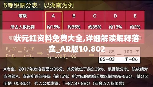 状元红资料免费大全,详细解读解释落实_AR版10.802