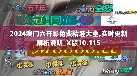 2024澳门六开彩免费精准大全,实时更新解析说明_X版10.115