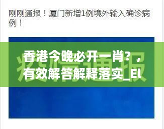 香港今晚必开一肖？,有效解答解释落实_Elite4.897