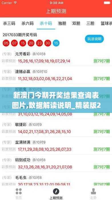 新澳门今期开奖结果查询表图片,数据解读说明_精装版2.701