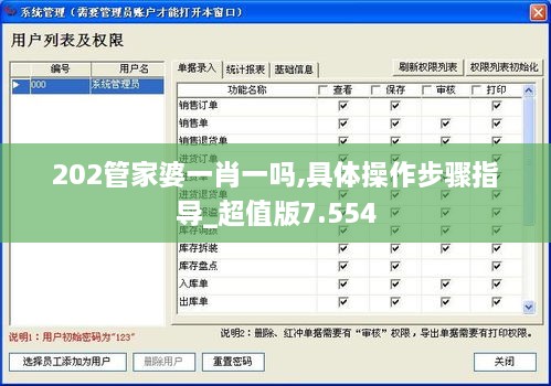 202管家婆一肖一吗,具体操作步骤指导_超值版7.554