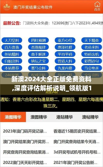 新澳2024大全正版免费资料,深度评估解析说明_领航版1.148