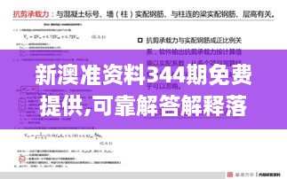 新澳准资料344期免费提供,可靠解答解释落实_静态版12.224