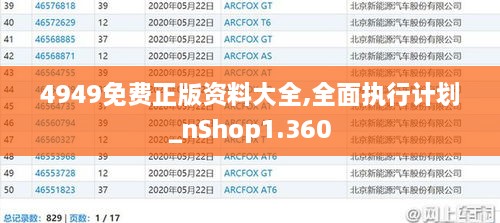 4949免费正版资料大全,全面执行计划_nShop1.360