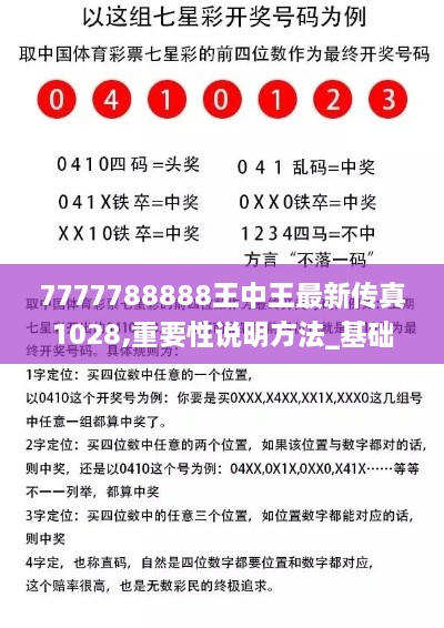 7777788888王中王最新传真1028,重要性说明方法_基础版6.979