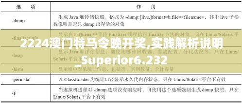 2224澳门特马令晚开奖,实践解析说明_Superior6.232