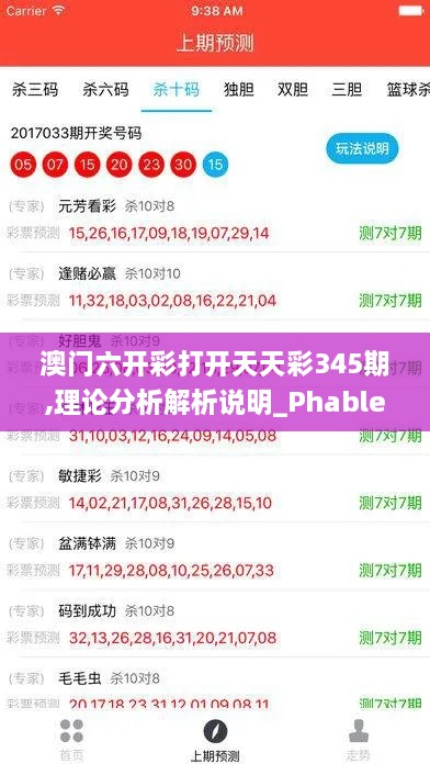 澳门六开彩打开天天彩345期,理论分析解析说明_Phablet13.744