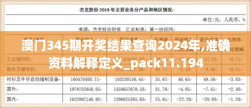 澳门345期开奖结果查询2024年,准确资料解释定义_pack11.194