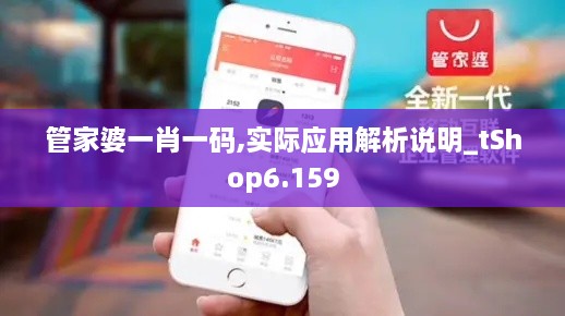 管家婆一肖一码,实际应用解析说明_tShop6.159